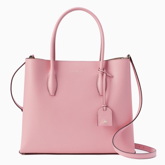 Kate Spade Eva Breezy Ditsy Medium Leather Satchel - Picture 8 of 10